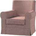 Seduta lounge rivestimento in tessuto rosa