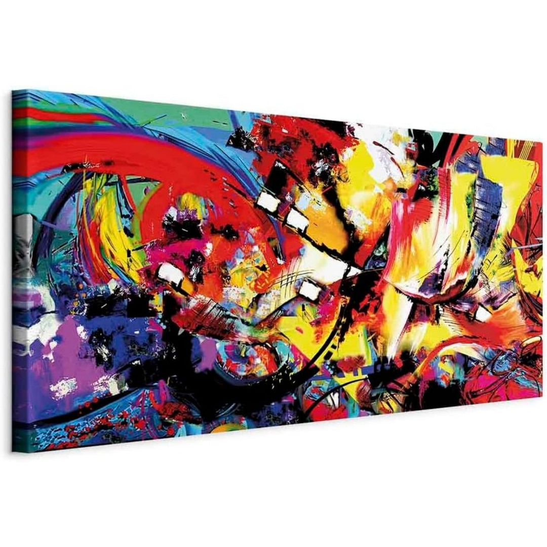 Mobile funzionale murando Quadro Moderno Fonoassorbente Soggiorno, Battaglia, oro