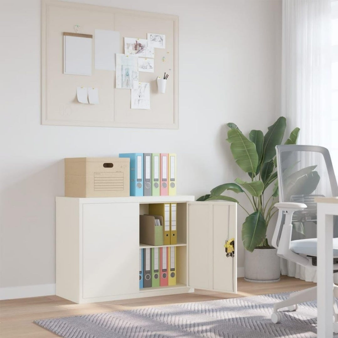 Mobile contenitore Homgoday Armadio Classificatore Bianco Aiaio, bianco