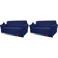 Divano da soggiorno Granbest Copridivano altamente elasticizzato, moderno, blu